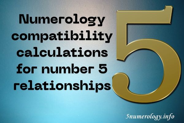 Numerology compatibility calculations